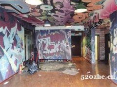 重庆观音桥步行街 红鼎国际A座 涂鸦风格 适合桌游等