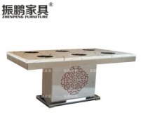 振鹏家具 专业定制各式火锅桌 火锅桌生产厂家 质量可靠