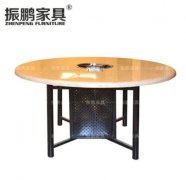 振鹏家具 专业定制各式火锅桌 火锅桌生产厂家 质量可靠